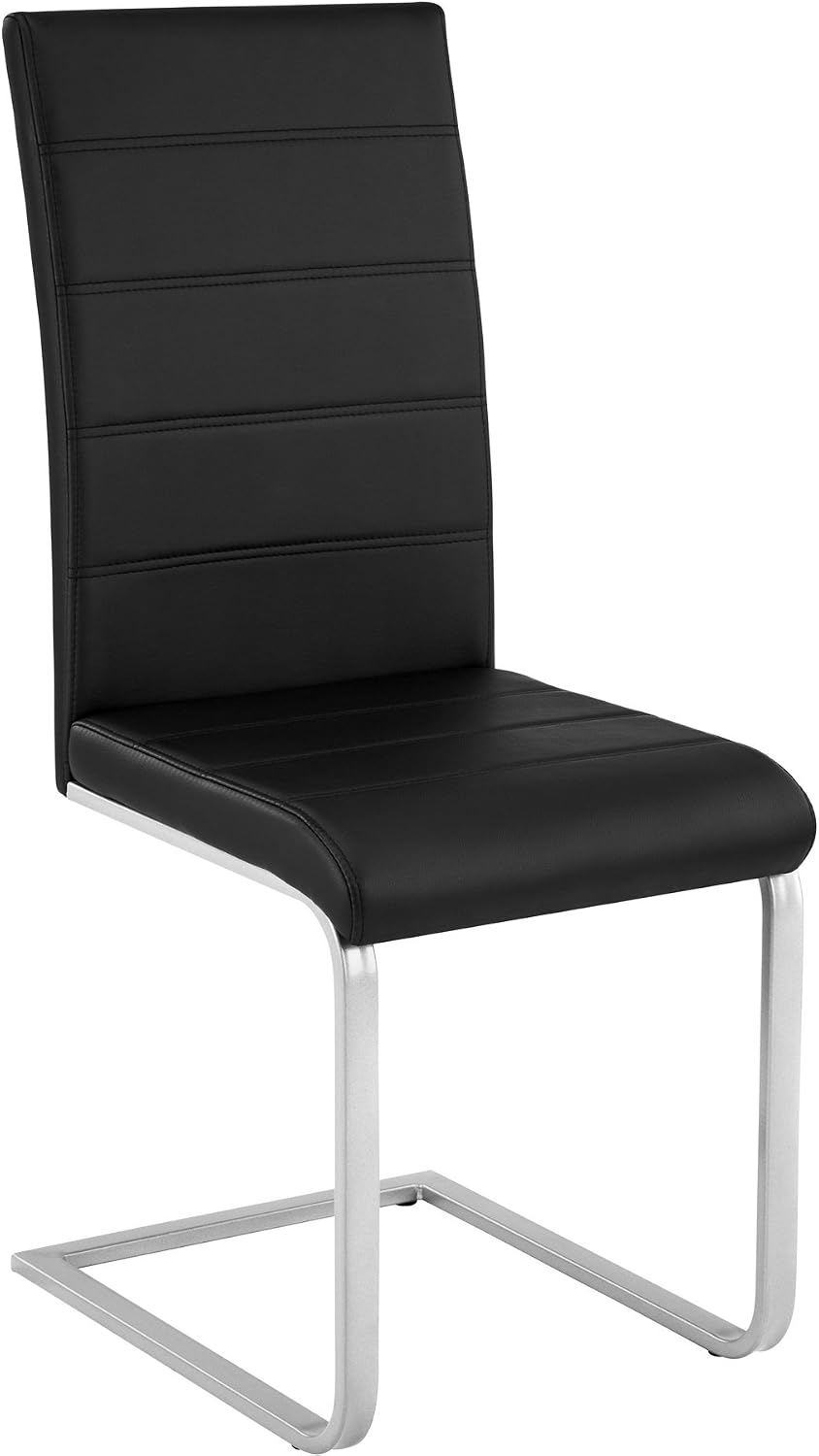 Detalle 2 de tectake Freischwinger Schwingstuhl 6er-Set