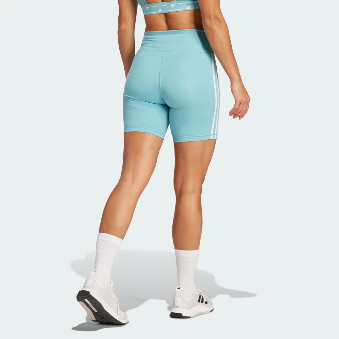 Thumbnail 1 de Training Essentials High-Waisted 3 bandas — Mallas cortas