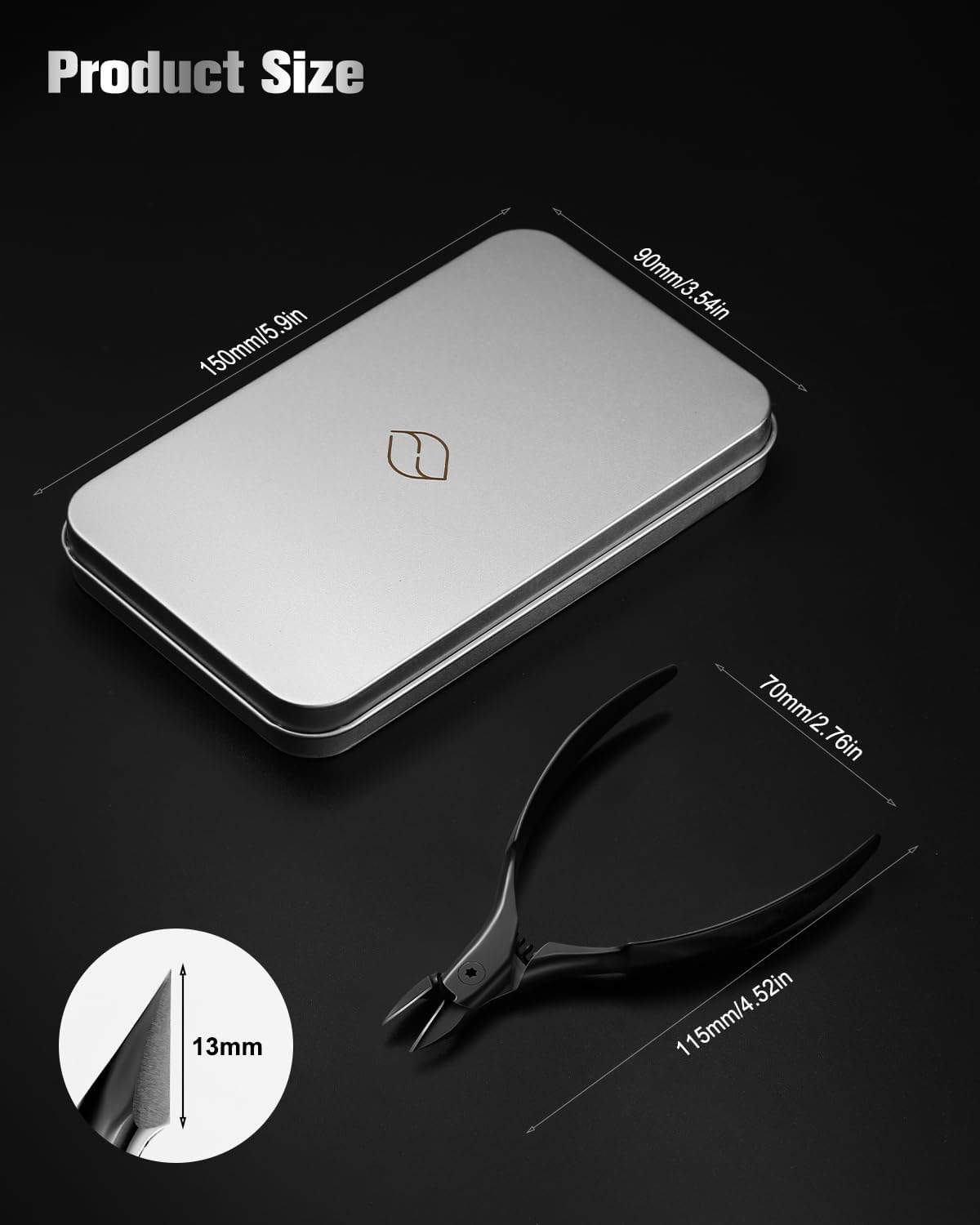 Thumbnail 6 de FERYES Ingrown Toenail Clipper, Stainless Steel
