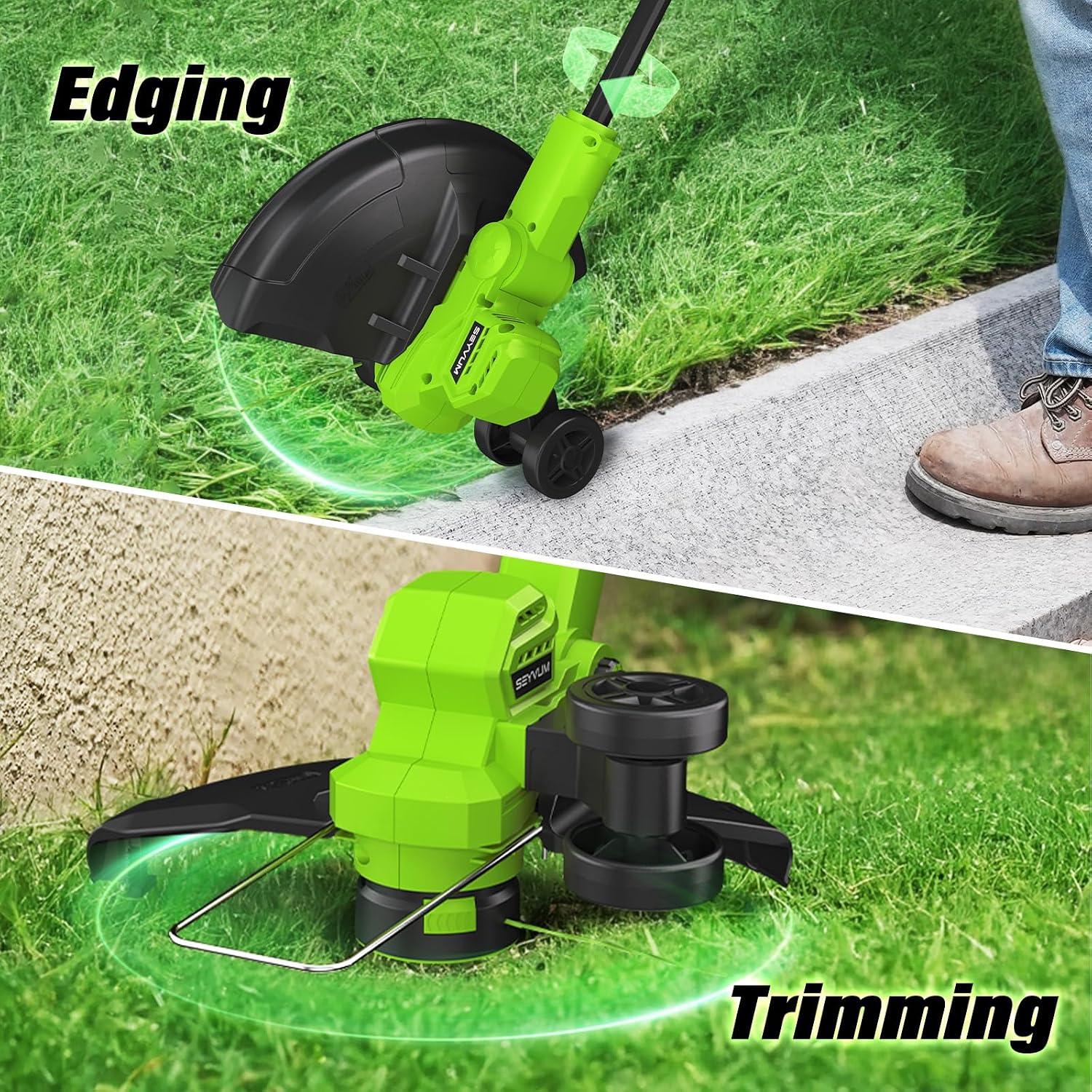 Thumbnail 6 de SEYVUM Cordless String Trimmer 20V