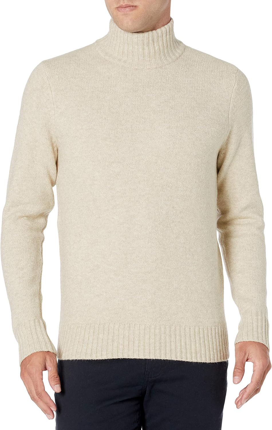 Thumbnail 1 de Amazon Essentials Herren Rollkragenpullover aus Baumwolle – normaler Schnitt mit weichem Griff