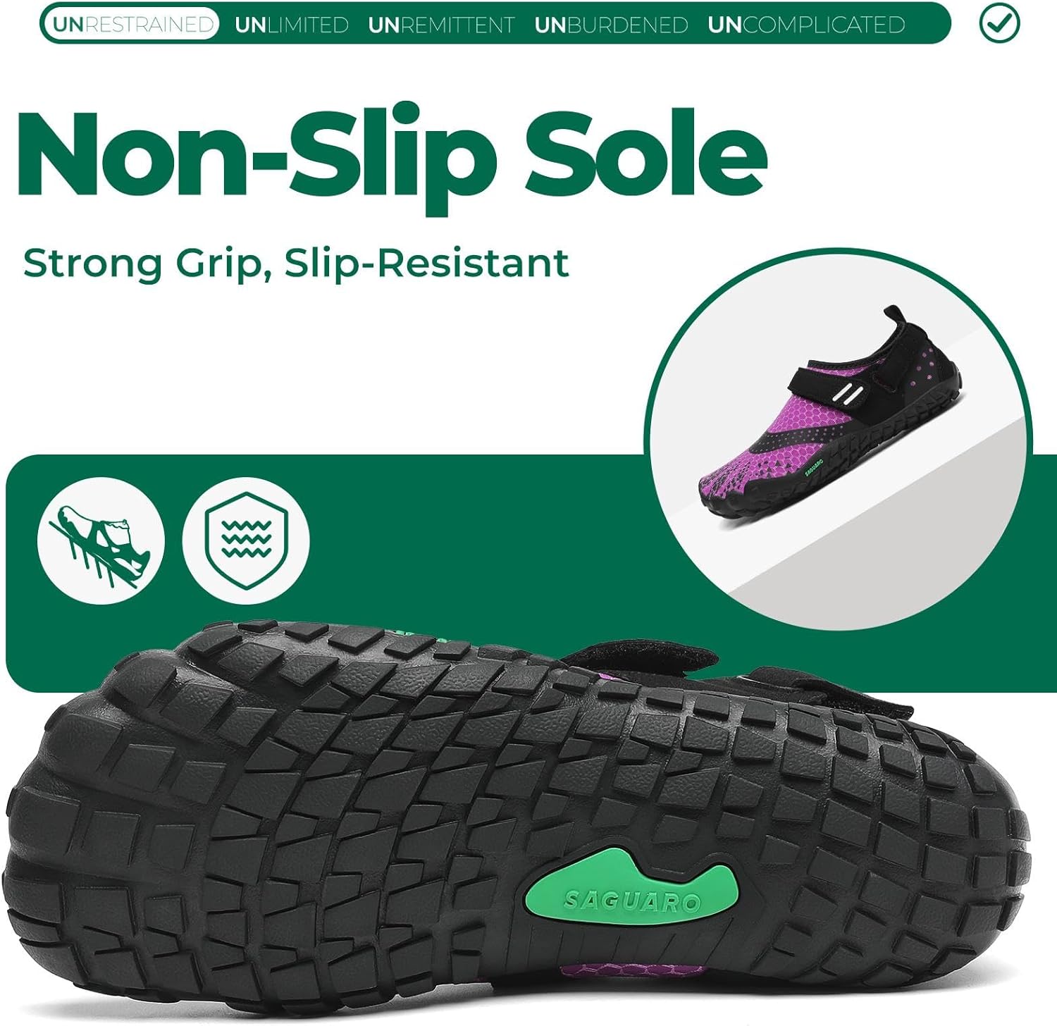 Thumbnail 4 de SAGUARO Scarpe da Trail Running Barefoot Uomo/Donna: camminata naturale con punta ampia