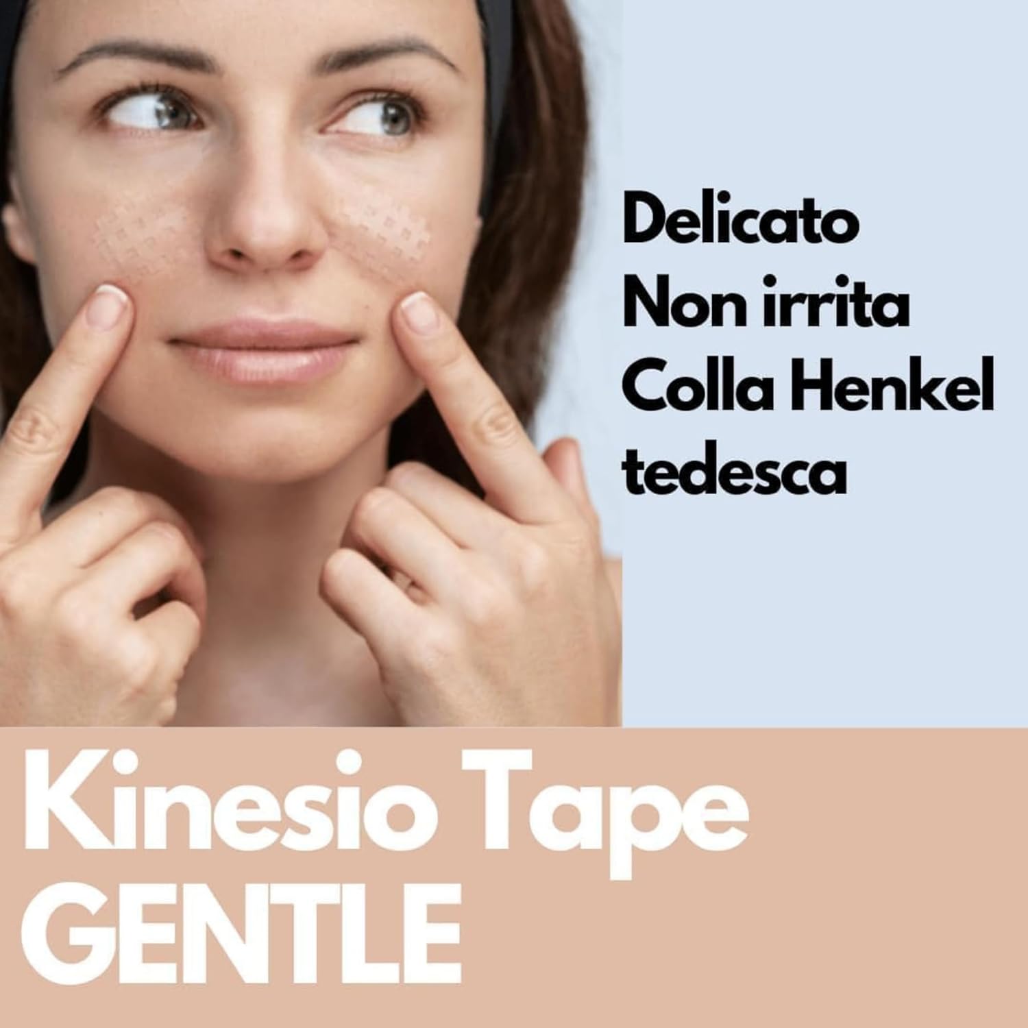 Thumbnail 1 de TAKE SPORT Kinesio Gentle : bande kinésiologique 5 x 5 m pour peaux sensibles