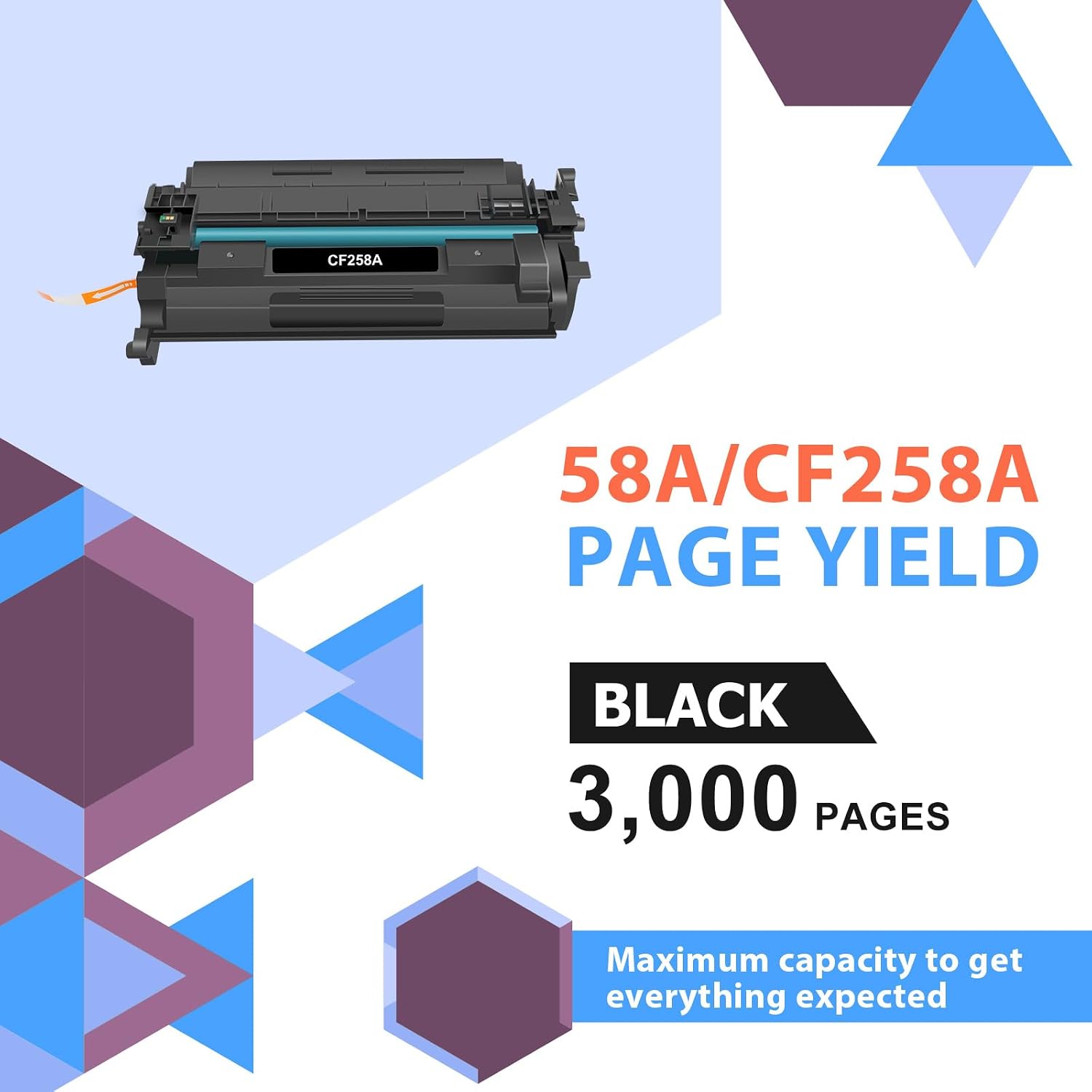 Detalle de 58A toner cartridge