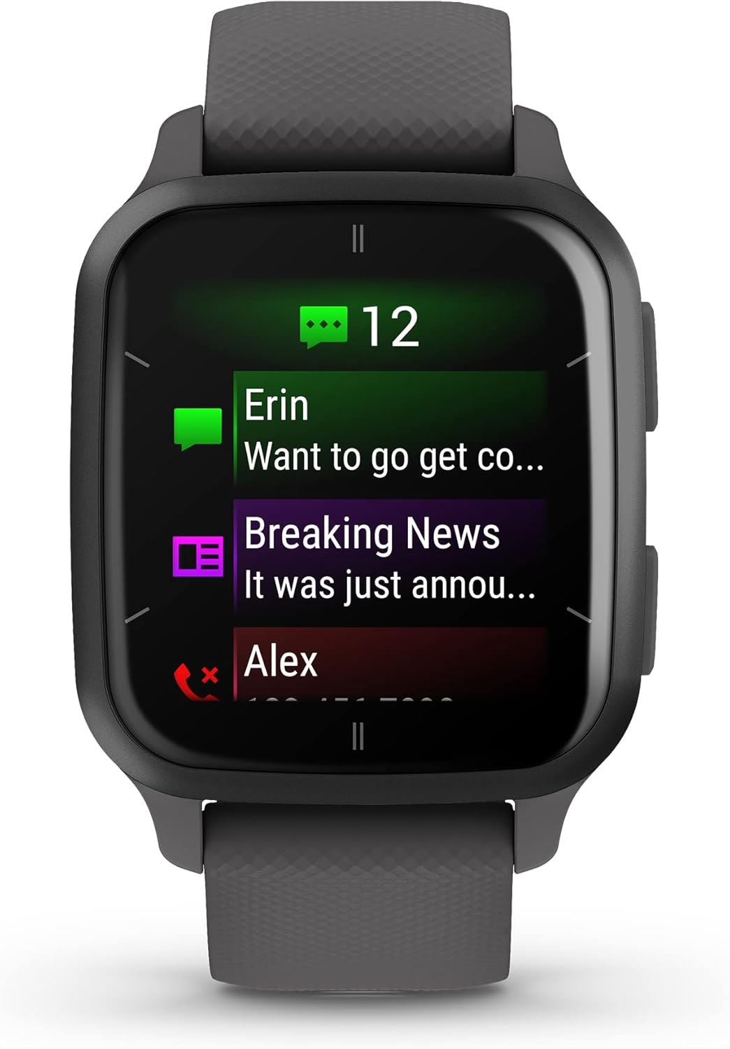 Thumbnail 1 de Garmin Venu® Sq 2 GPS Smartwatch (Slate and Shadow Gray) with AMOLED Display