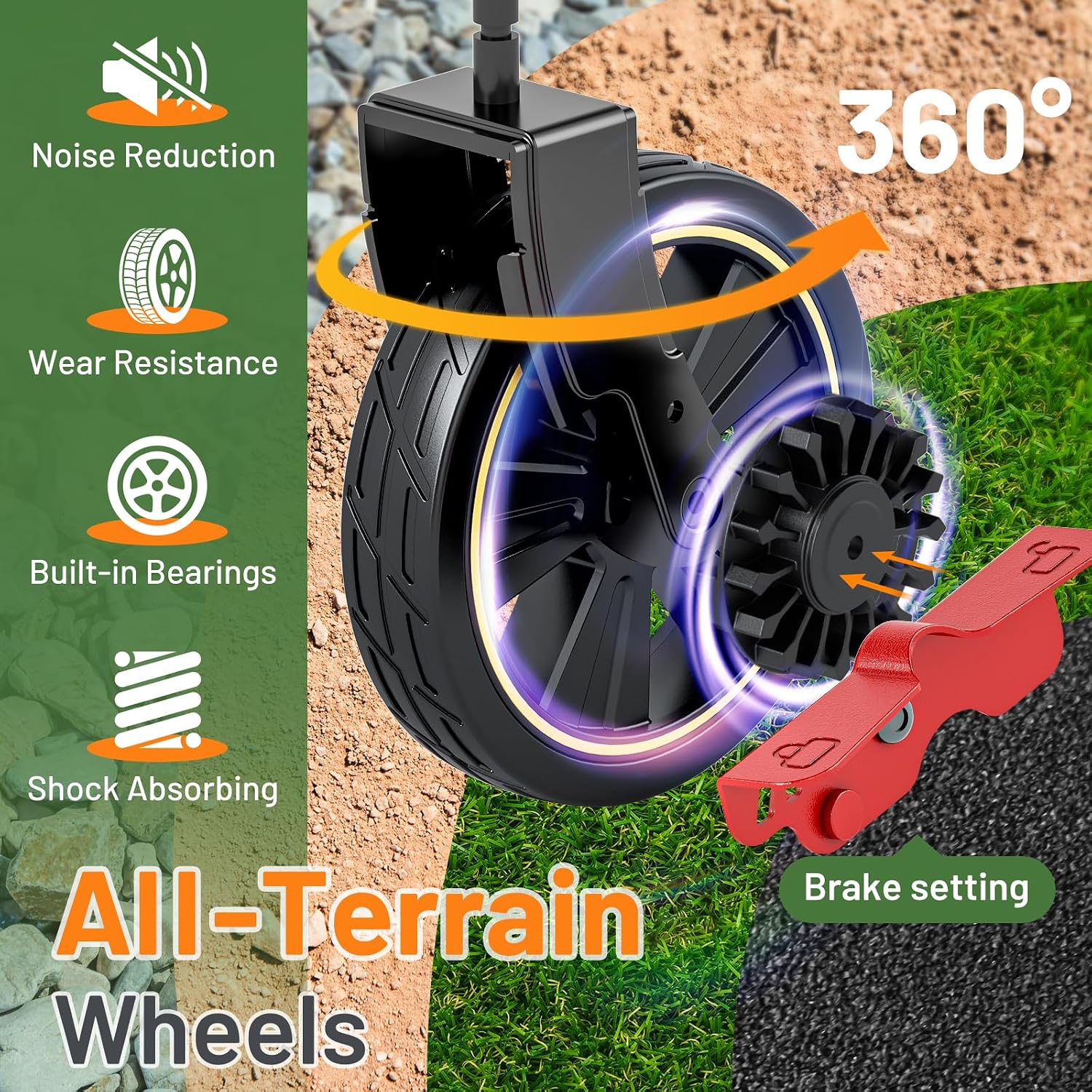 Detalle de Timber Ridge Folding Wagon 49-inch