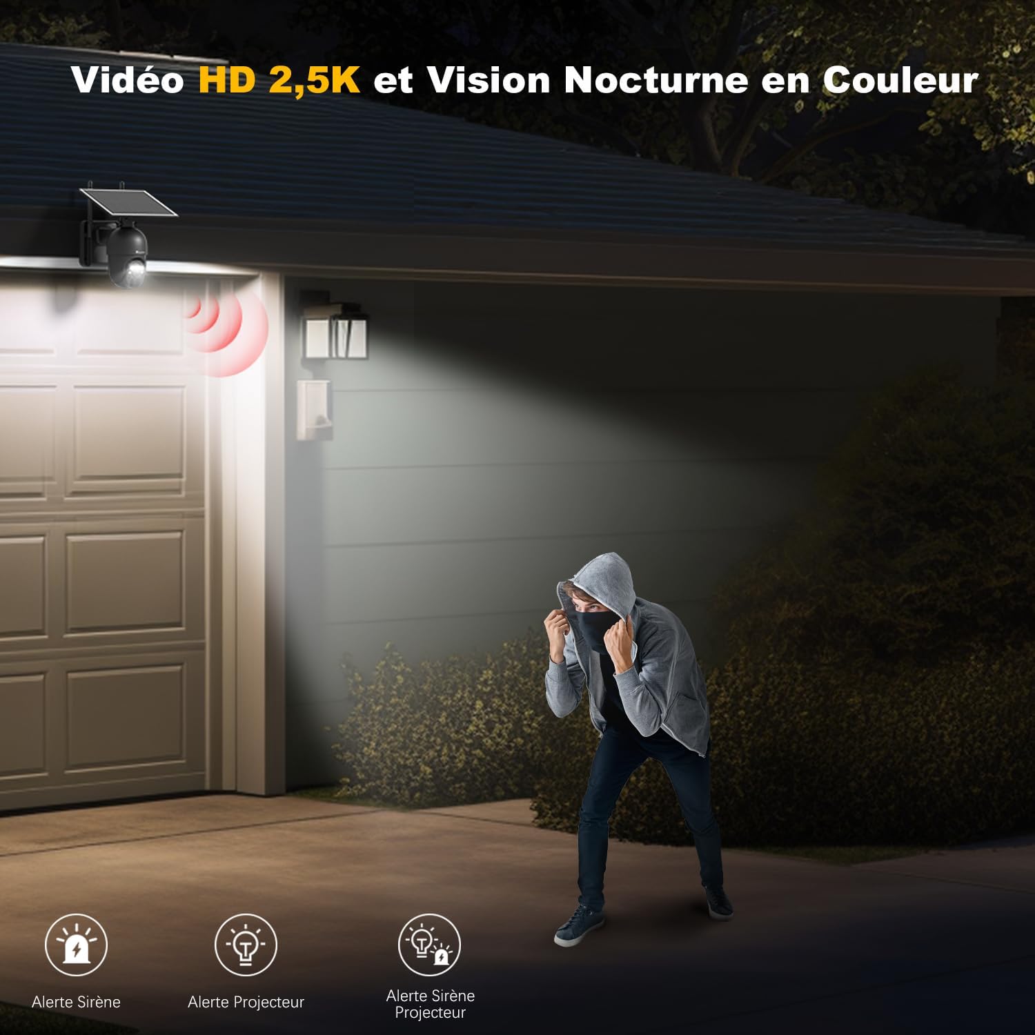 Thumbnail 5 de Ctronics Caméra Solaire 4G LTE 355° PTZ IP66