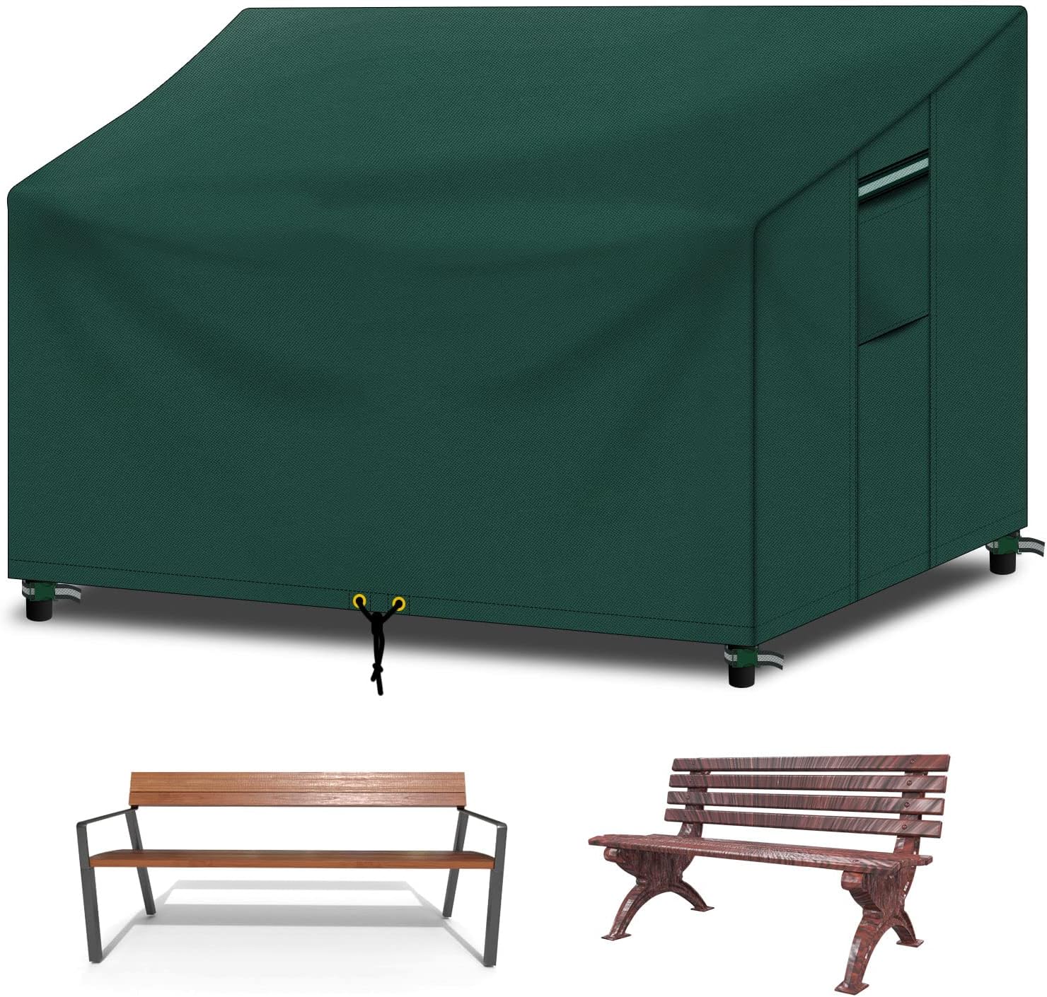 Detalle de RICHIE Bench Covers 3 Seater 163x66x63/89cm