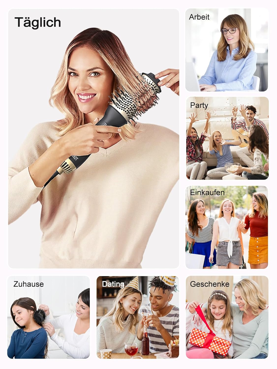 Thumbnail 4 de LANDOT Profi-Styling Warmluftbürste