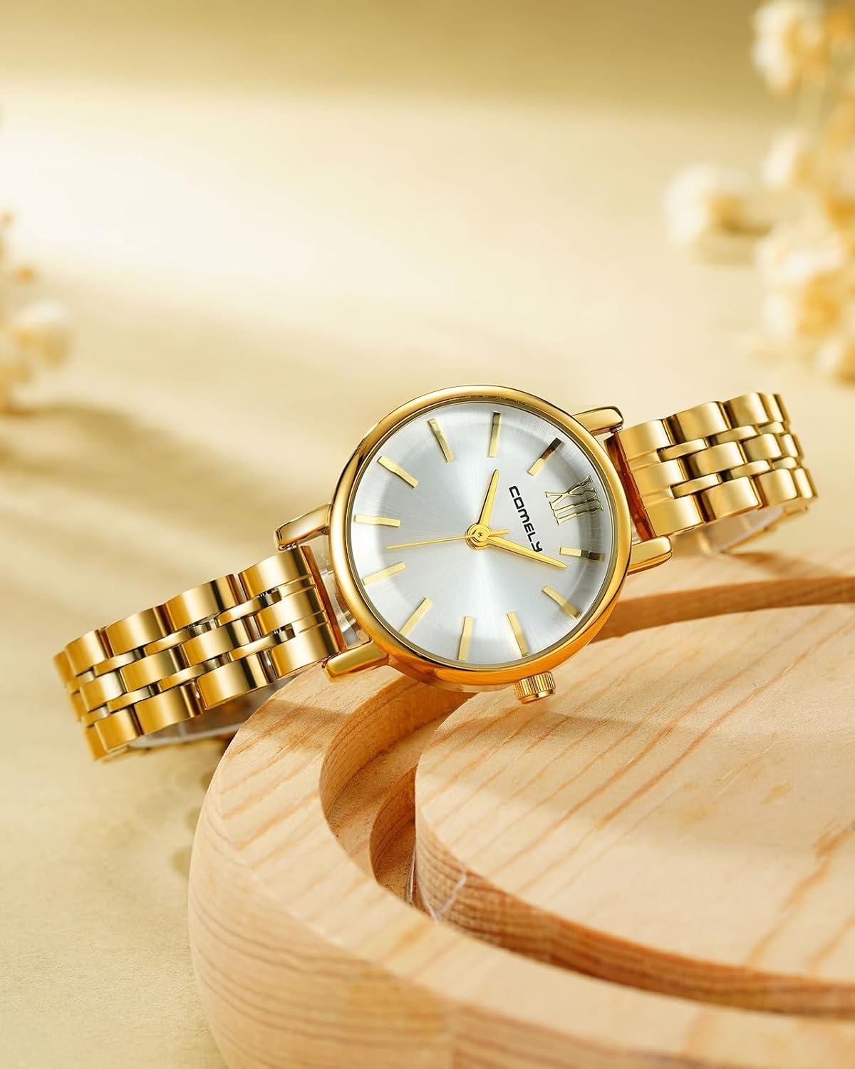 Detalle 1 de CIVO Damen Uhr 26 mm Edelstahl Quarz