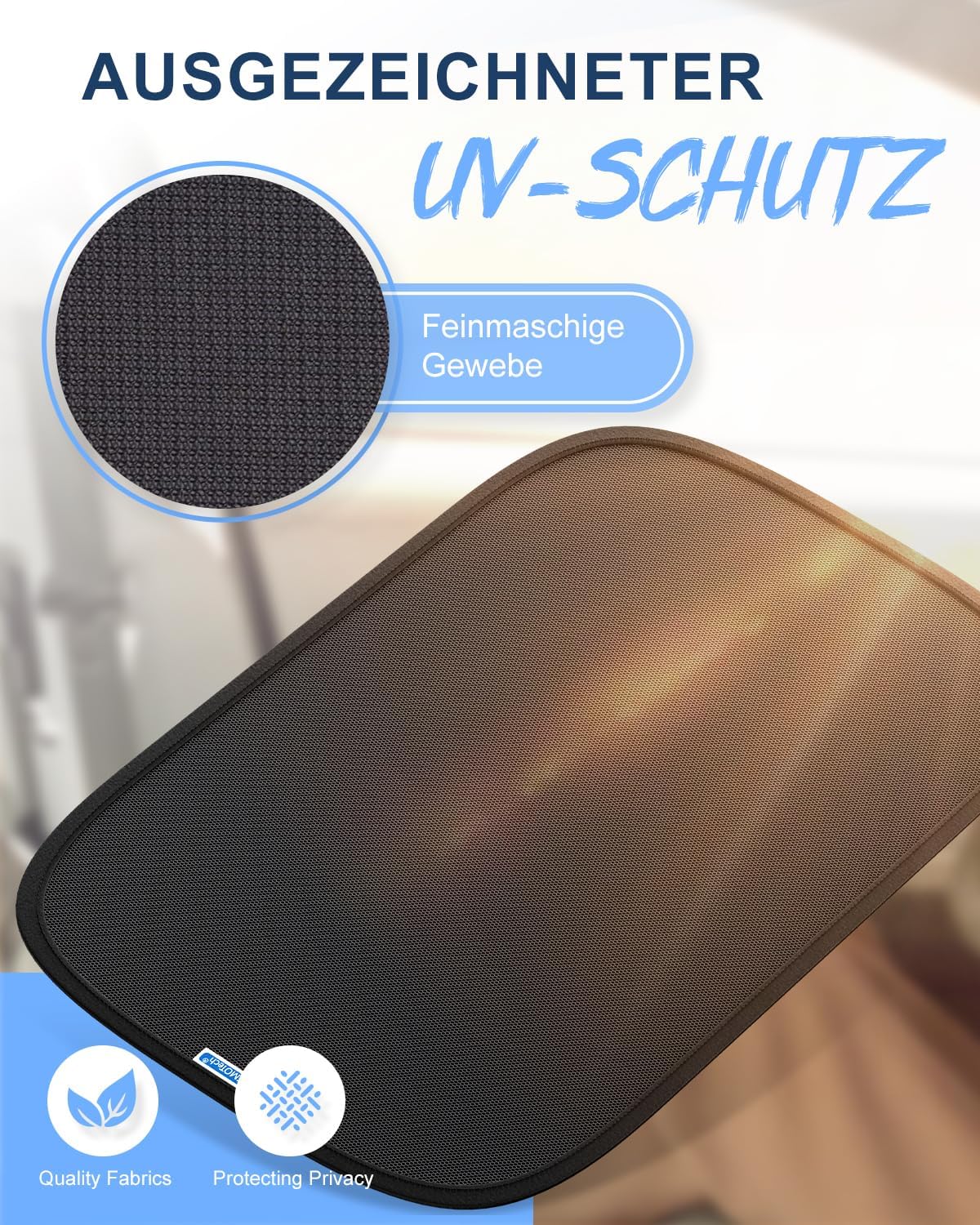 Detalle 2 de PEMOTech Sonnenschutz Auto Baby 55×36 cm
