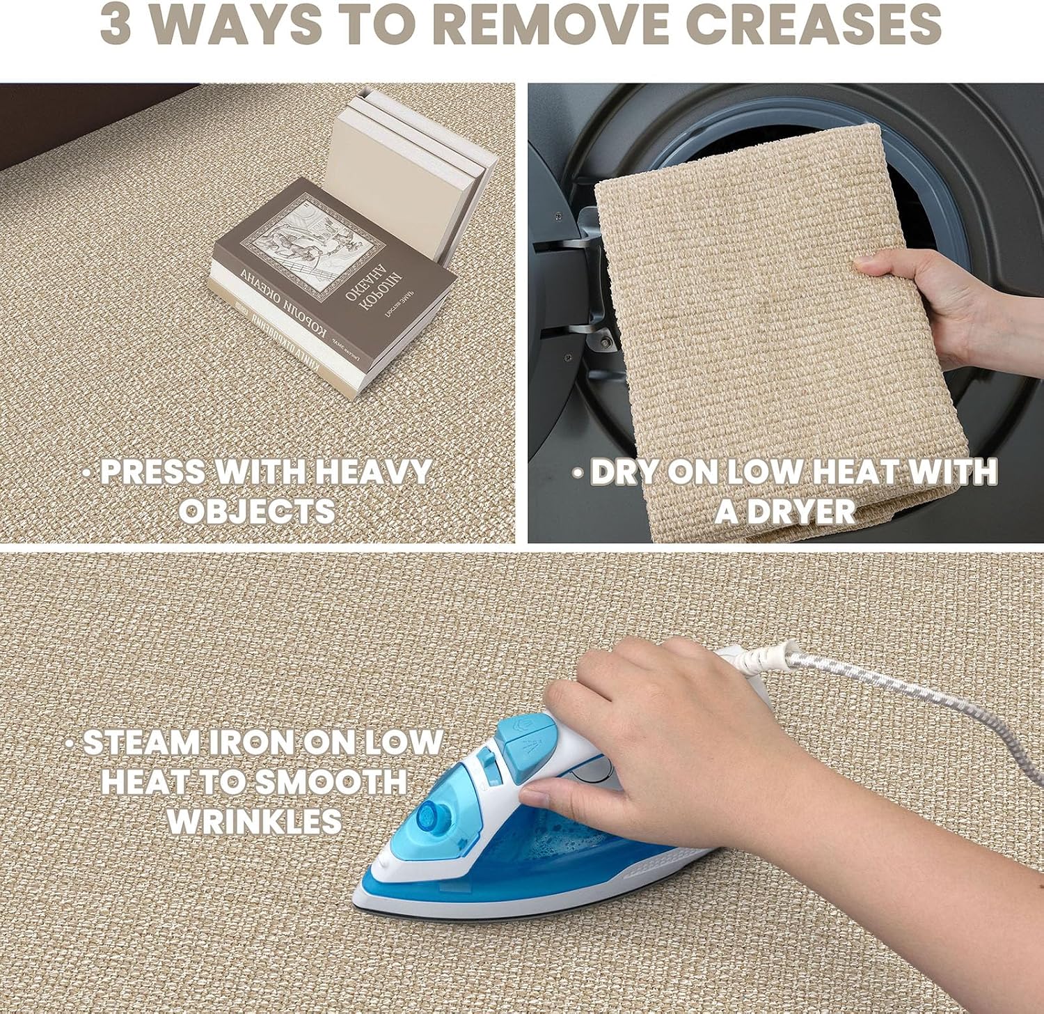 Thumbnail 3 de EARTHALL Washable 2x8 Ft Non-Slip Runner Rug