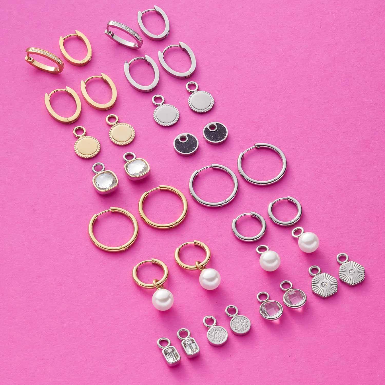 Detalle 2 de JEWELS BY LEONARDO Kreolen Beauty's Ronia 1 Paar 1,6 cm