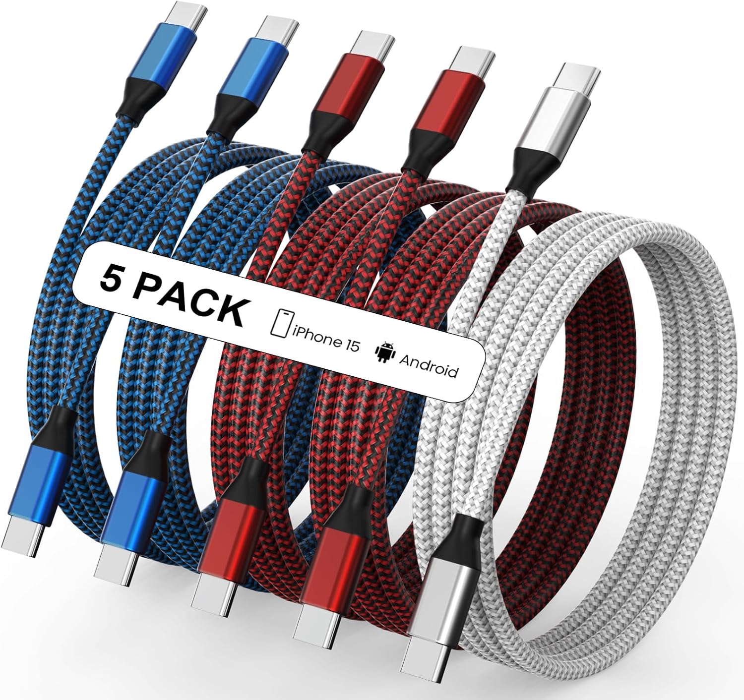 Detalle de MUXA USB C to USB C 60W Cable, 10 ft