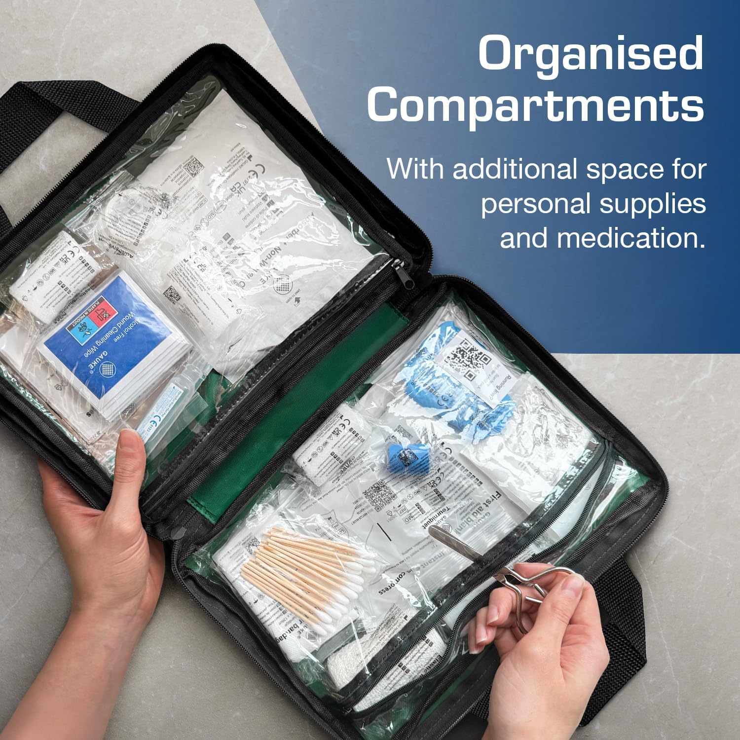 Thumbnail 6 de 320 Piece Premium First Aid Kit Bag — First Aid 🩹