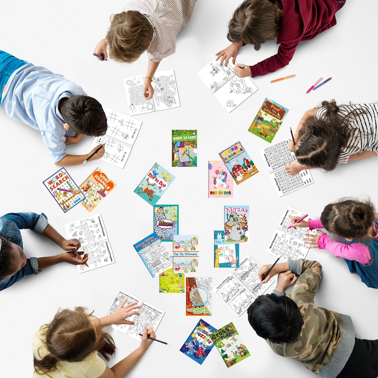 Thumbnail 5 de Kalysky 24 Pack Activity Book – Mini Activity Books for Kids (Ages 4–12)