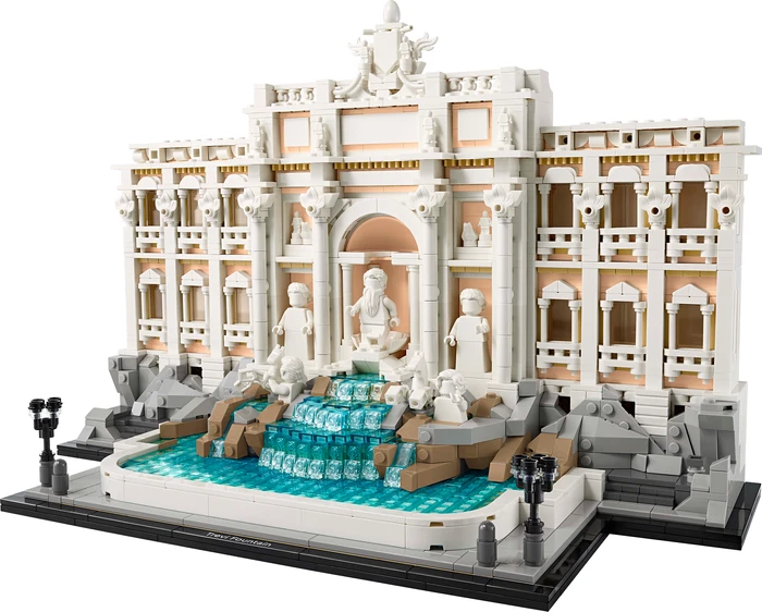 Thumbnail 1 de LEGO Architecture Trevi-Brunnen 21062 – barocke Architektur mit Wassereffekt zum Nachbauen
