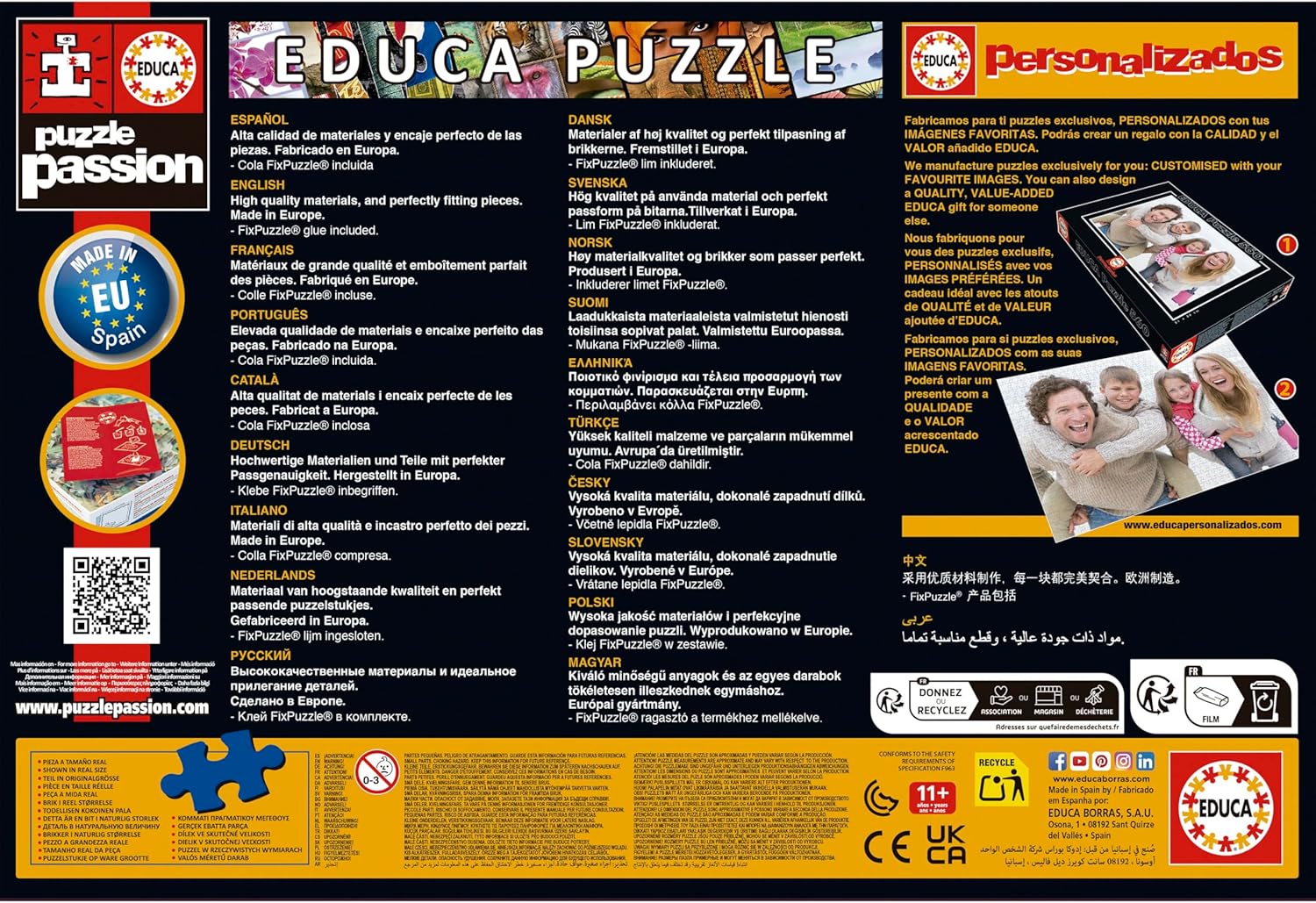 Thumbnail 1 de Puzzle Educa Disney Encanto 500 pièces (34 x 48 cm) – à partir de 11 ans