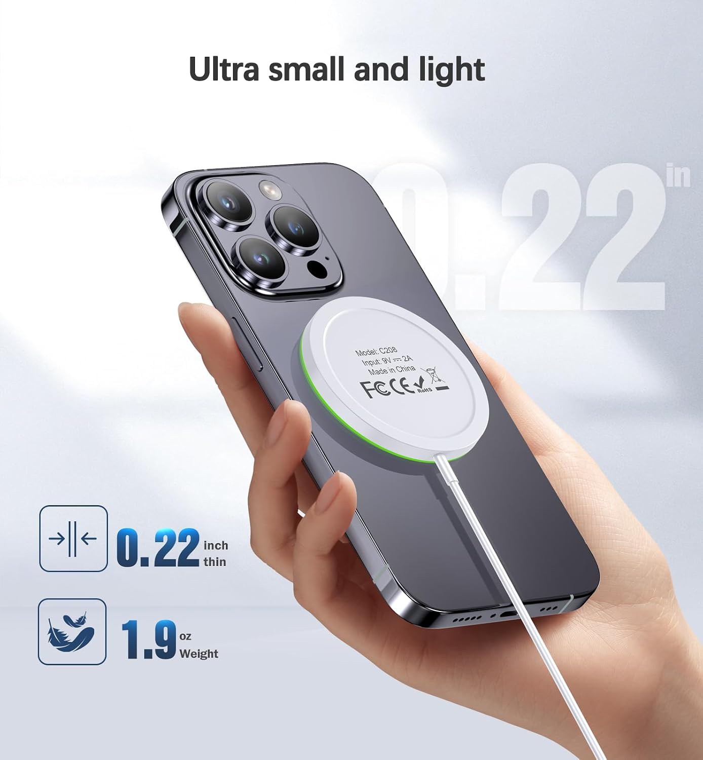 Thumbnail 5 de Magnetic Wireless Charger 15W fast charger pad
