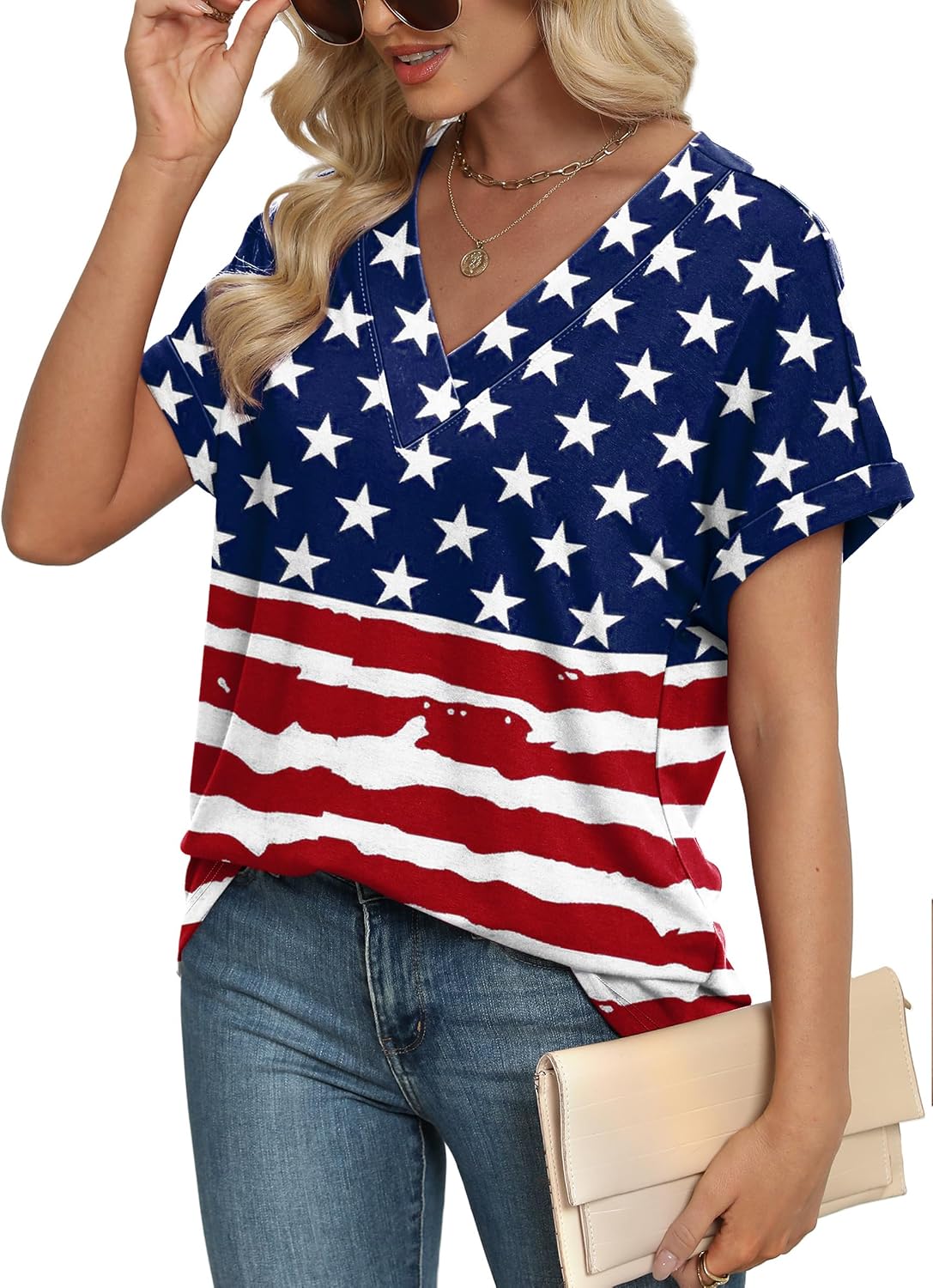 Detalle 2 de WIHOLL Women's V-Neck Shirt