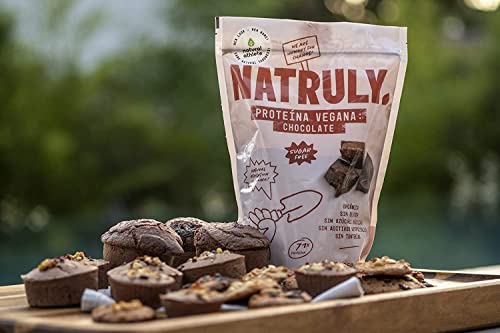 Detalle de Proteína Vegana Chocolate BIO de Natruly: armonía entre sabor y naturalidad