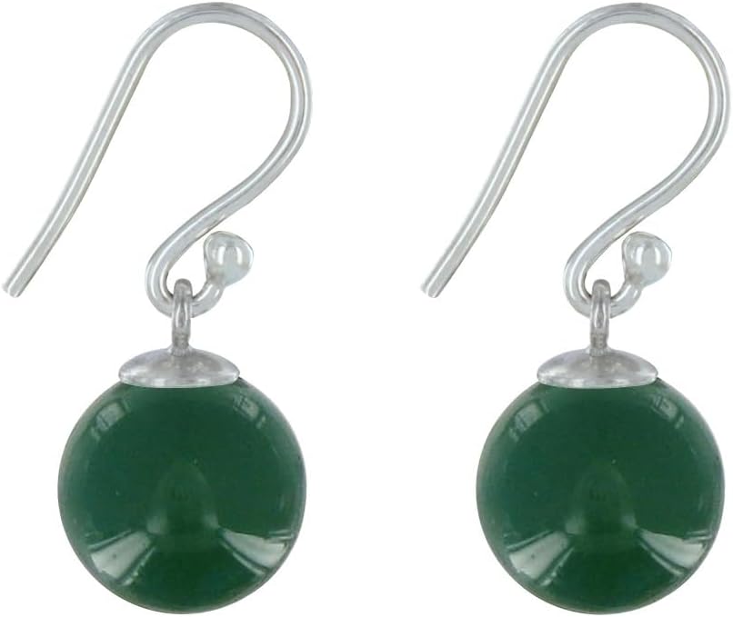 Thumbnail 2 de Les Poulettes Bijoux orecchini in argento 925 con sfera d’agata “Classics”