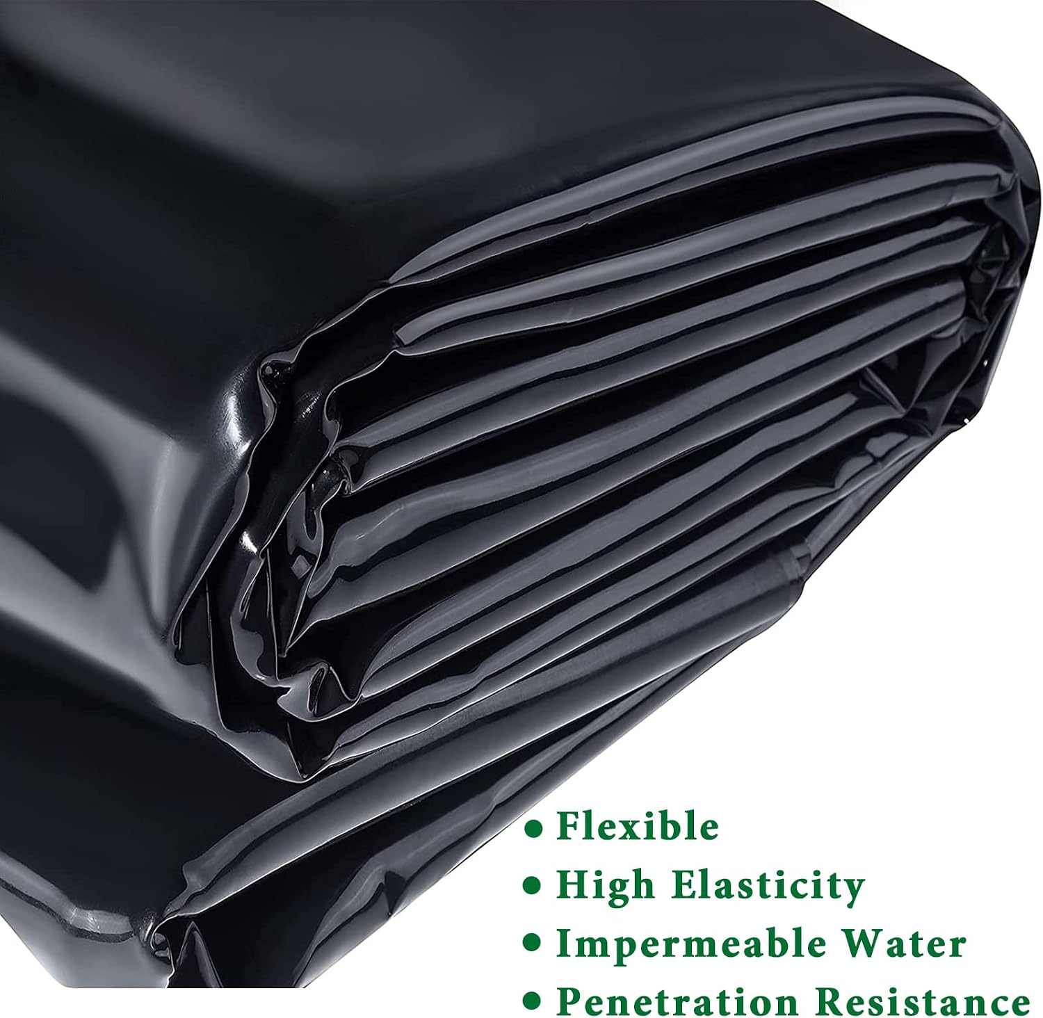 Thumbnail 2 de CYH Pond Liner 2m x 2m Black heavy-duty underlay (HDPE) for fish ponds