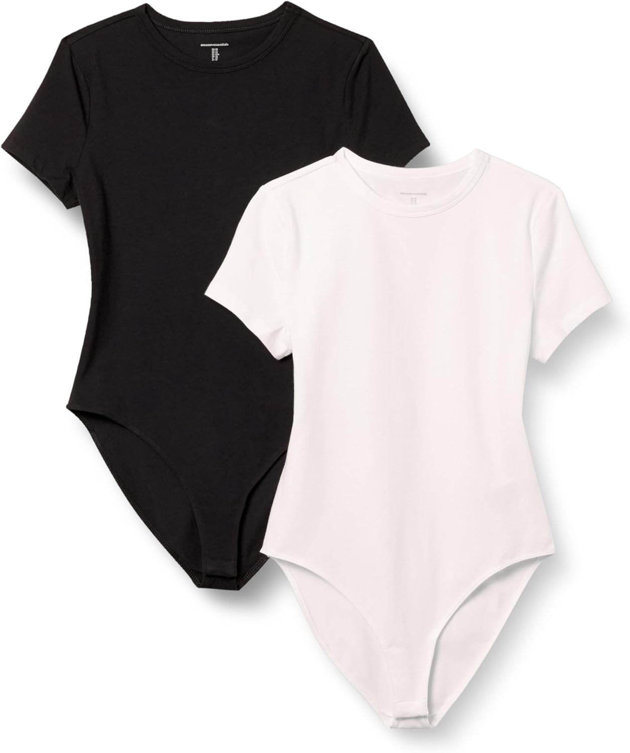Thumbnail 4 de Amazon Essentials Damen T-Shirt-Body aus elastischem Baumwolljersey – schmale Passform, 2er-Pack
