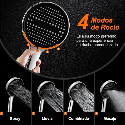 Thumbnail 2 de GRIFEMA G806 Alcachofa 130 mm 4 modos