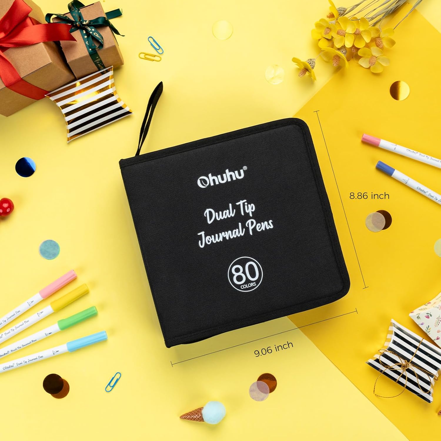 Thumbnail 6 de Ohuhu 80 Colori Pennarelli a Doppia Punta 🎨