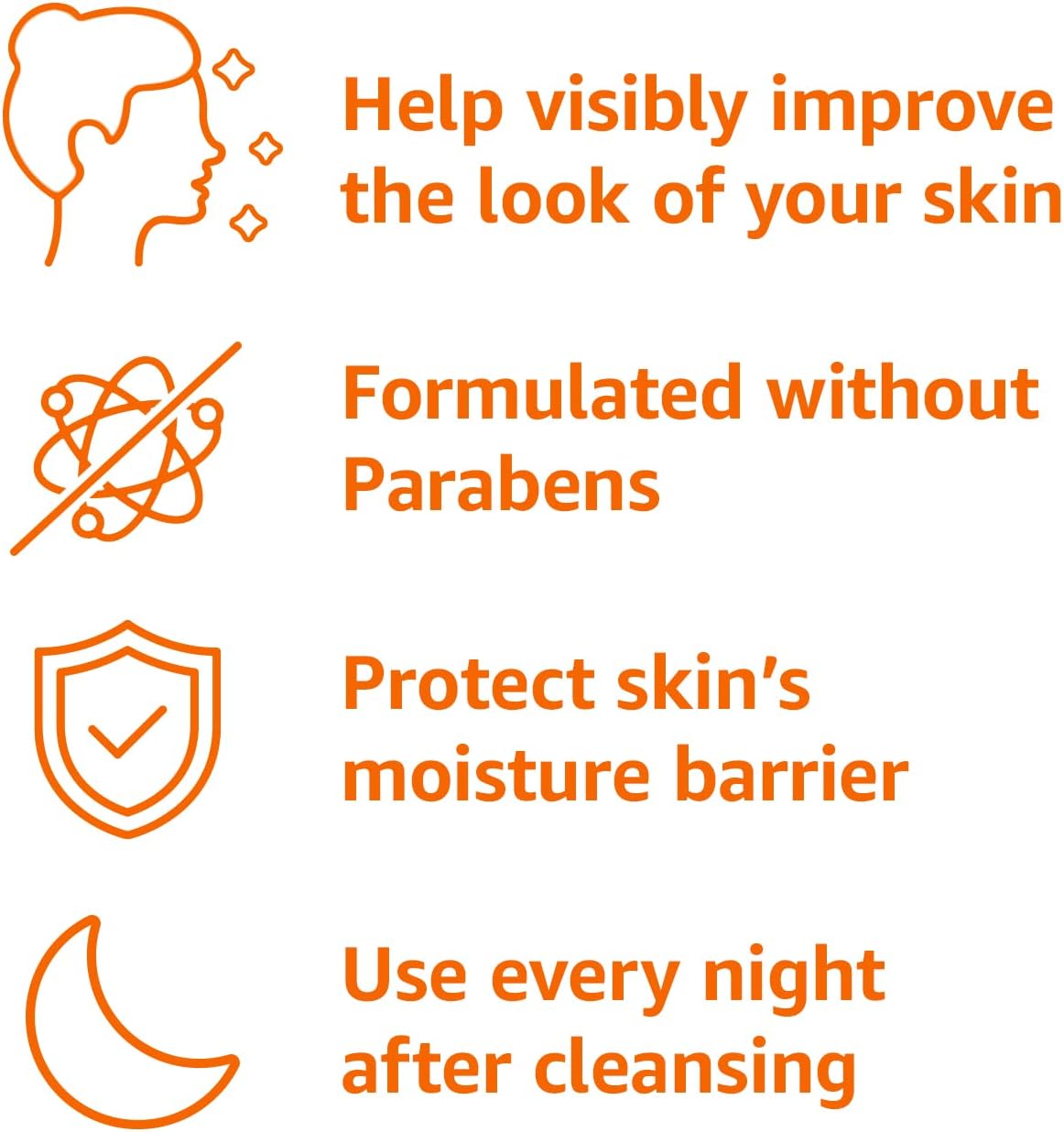 Thumbnail 2 de Amazon Basics Triple Replenishing Moisturizer Night Cream with Vitamin C, Glycerin & Shea Butter (1.7 oz)