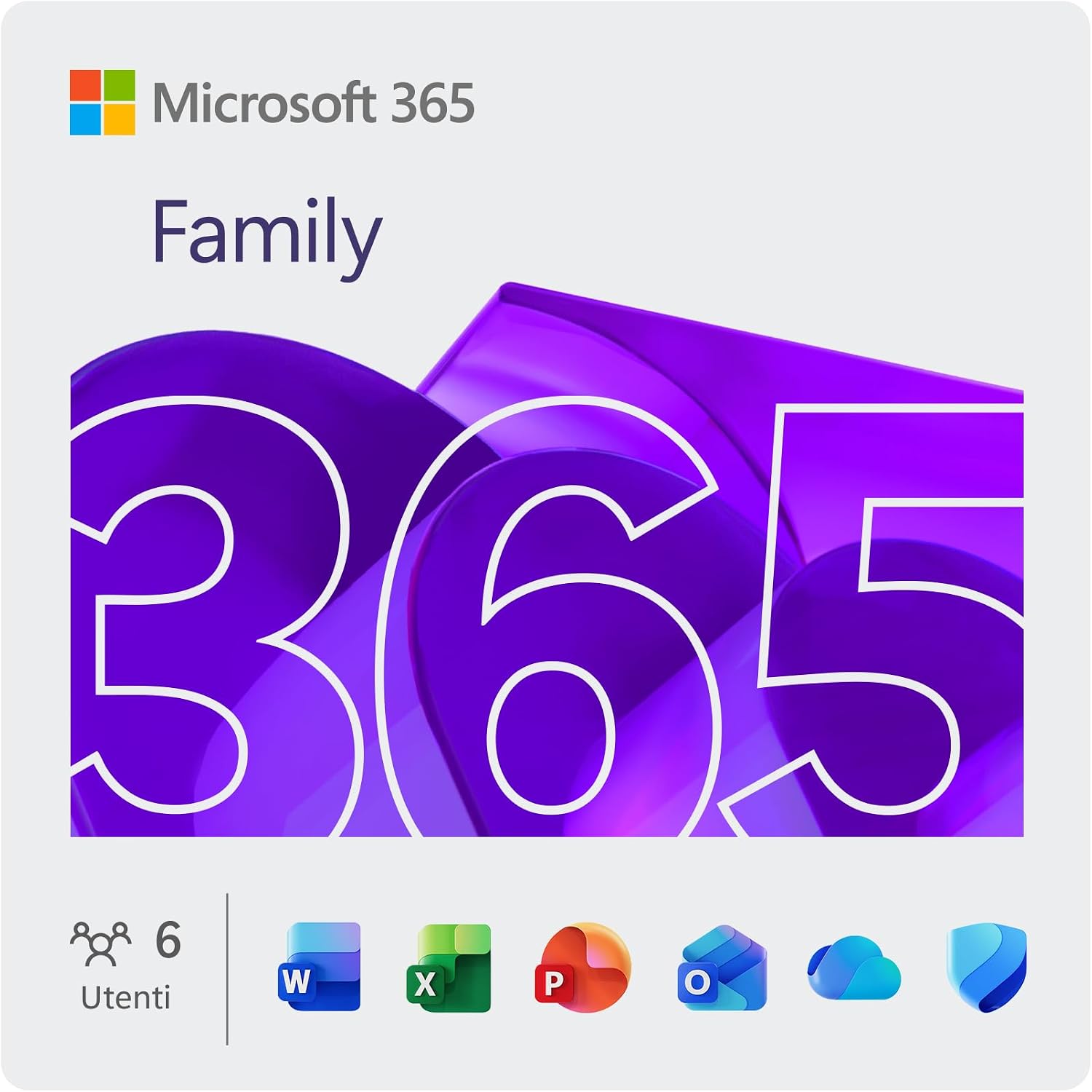 Microsoft 365 Family 6 TB OneDrive