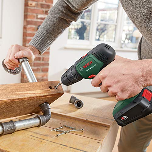 Detalle de Bosch UniversalImpact 18V: Martillo taladrador 3 en 1 con batería y maletín (Amazon Edición)