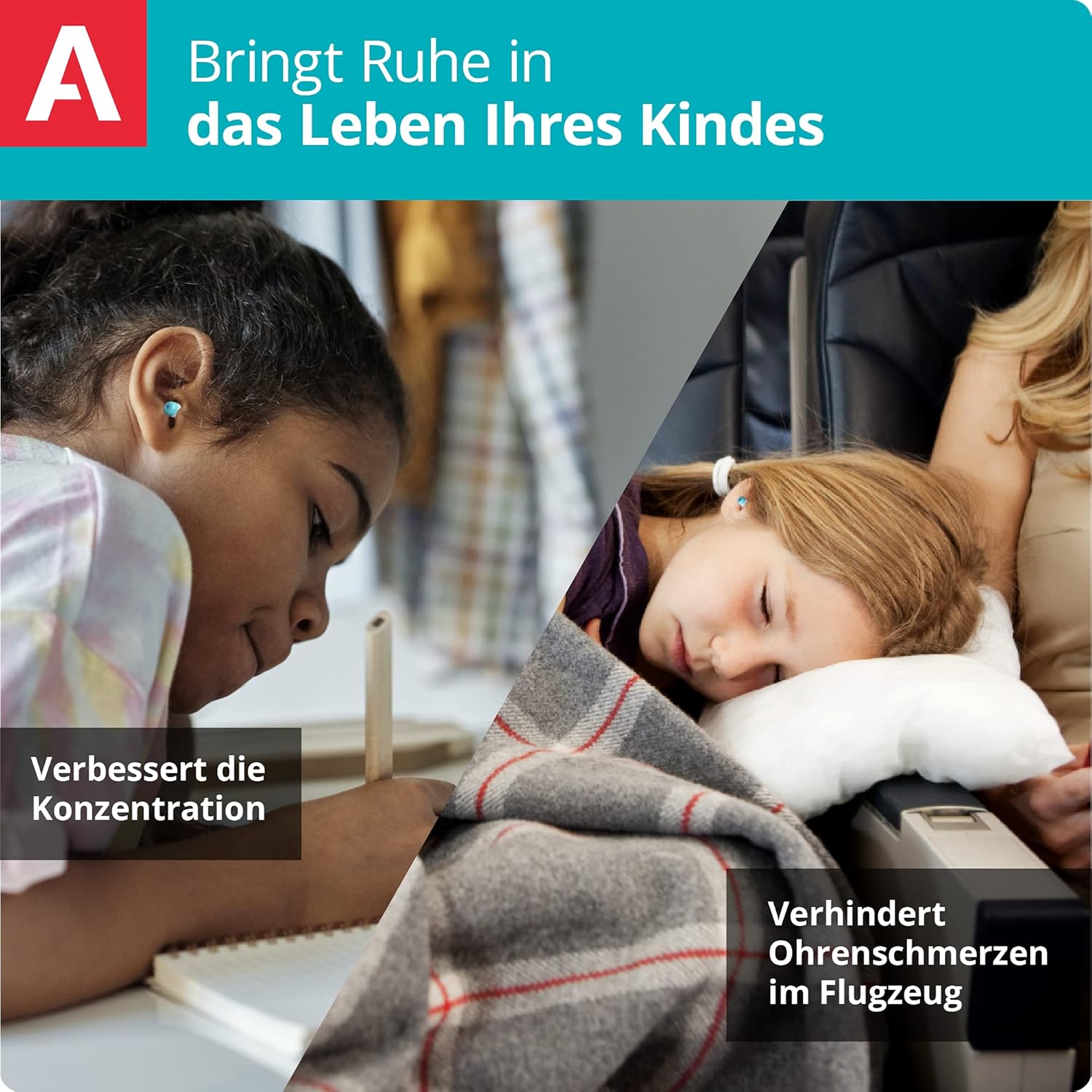 Thumbnail 4 de Alpine Pluggies Kinder Ohrstöpsel 25 dB 🦻