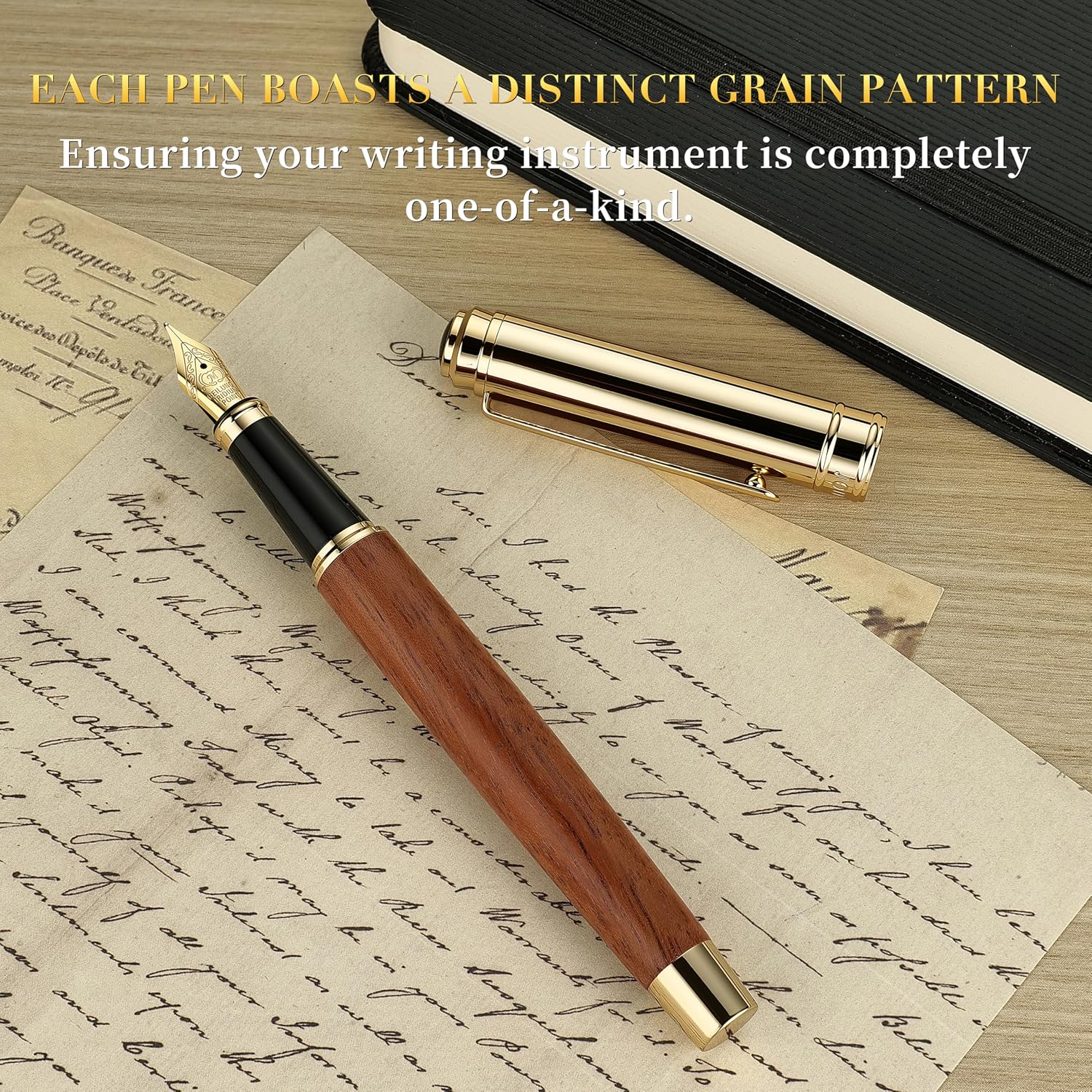 Thumbnail 6 de BEILUNER Fountain Pen Rosewood