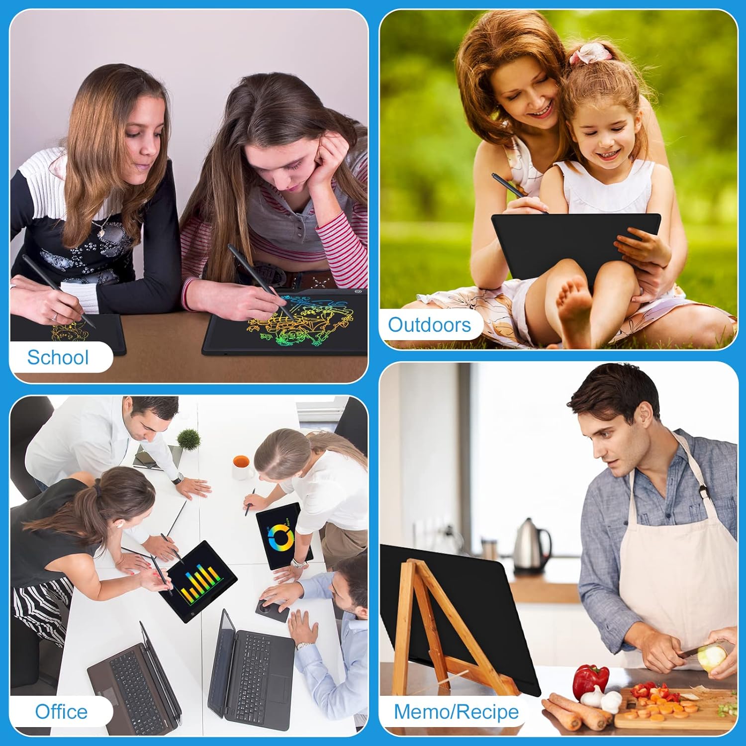 Thumbnail 5 de LCD-Schreibtablett für Kinder 16 Zoll – wiederaufladbar, robust und kinderfreundlich