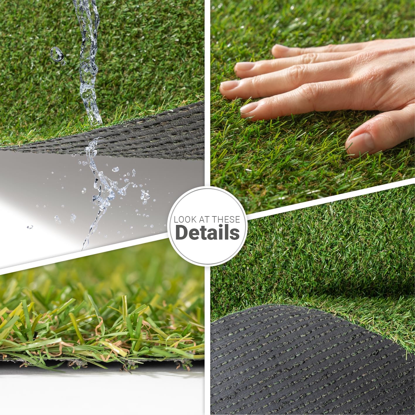 Thumbnail 4 de Paco Home Césped Artificial 14mm 200x300cm 🌿 Interior y Exterior