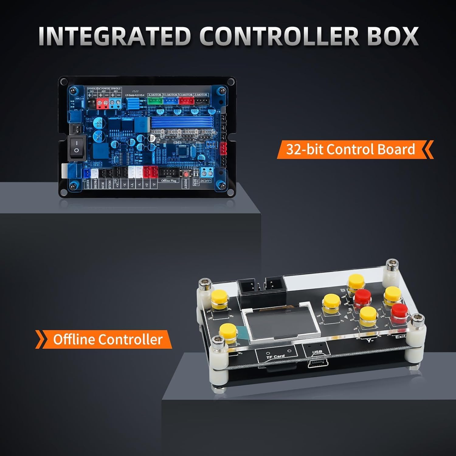 Thumbnail 4 de LUNYEE 500 W Ganzmetall CNC-Fräsmaschine 3018 Pro Max (3-Achsen) für Holz, Acryl, MDF, PCB und Kunststoff