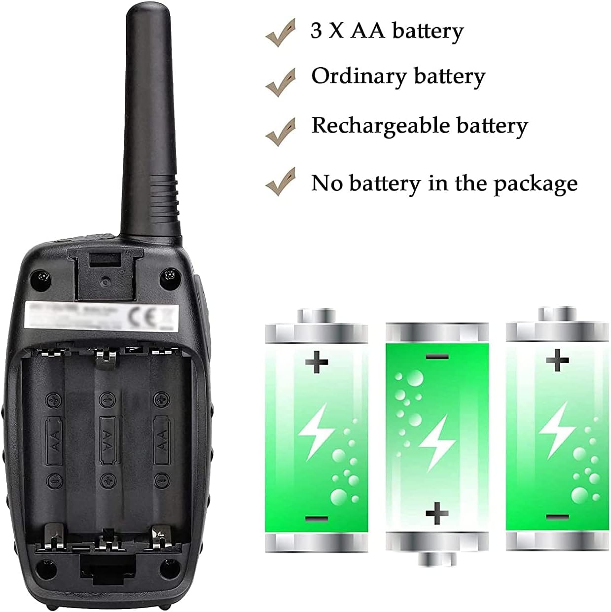 Thumbnail 3 de Retevis RT628 Walkie Talkie Bambini 1 coppia