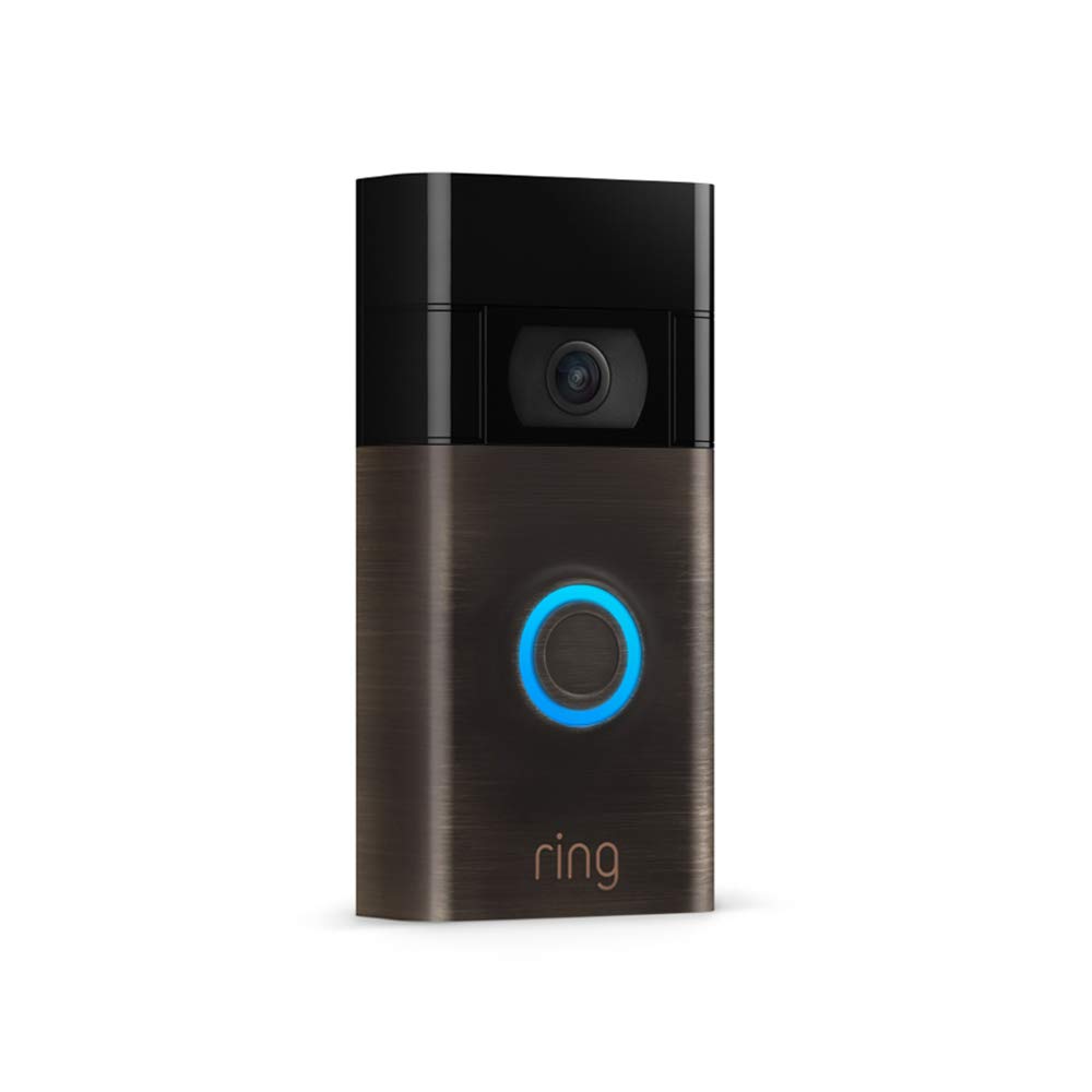 Detalle de Ring Video Doorbell, Zertifiziert und generalüberholt – Akku Video-Türsprechanlage, 2. Gen. | Funktioniert mit Alexa