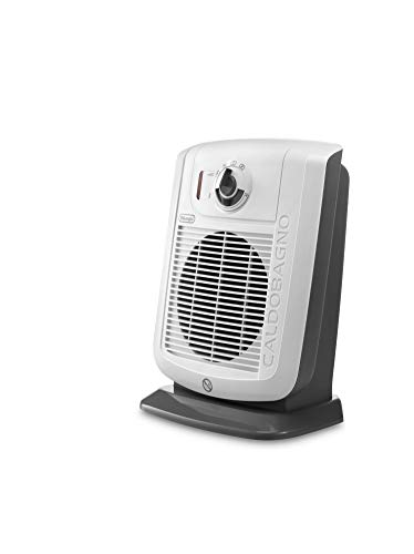 Detalle de De'Longhi HBC 3030 termoventilatore, 2 potenze, ECO-SILENCE e antigoccia