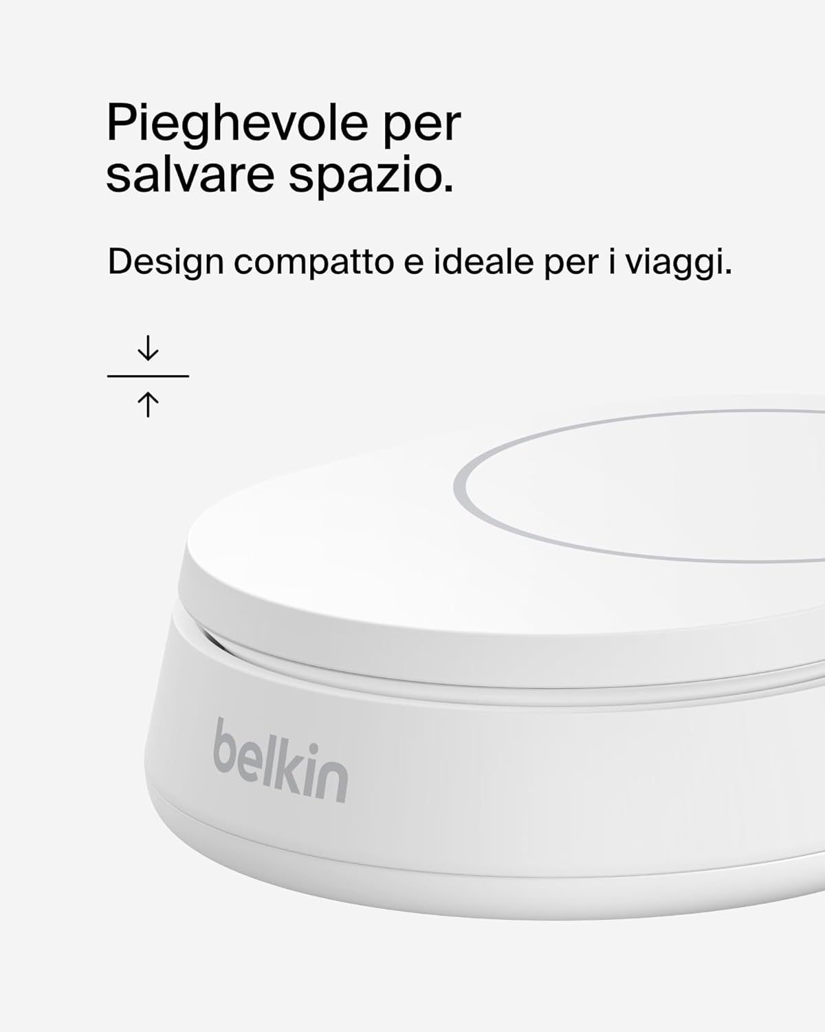 Thumbnail 4 de Belkin BoostCharge Pro: Supporto di Ricarica Magnetico 15W Qi2 convertibile per iPhone e altri dispositivi