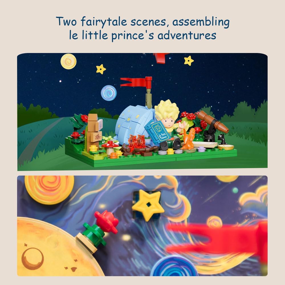 Detalle 2 de PANTASY The Little Prince Suitcase Building Set