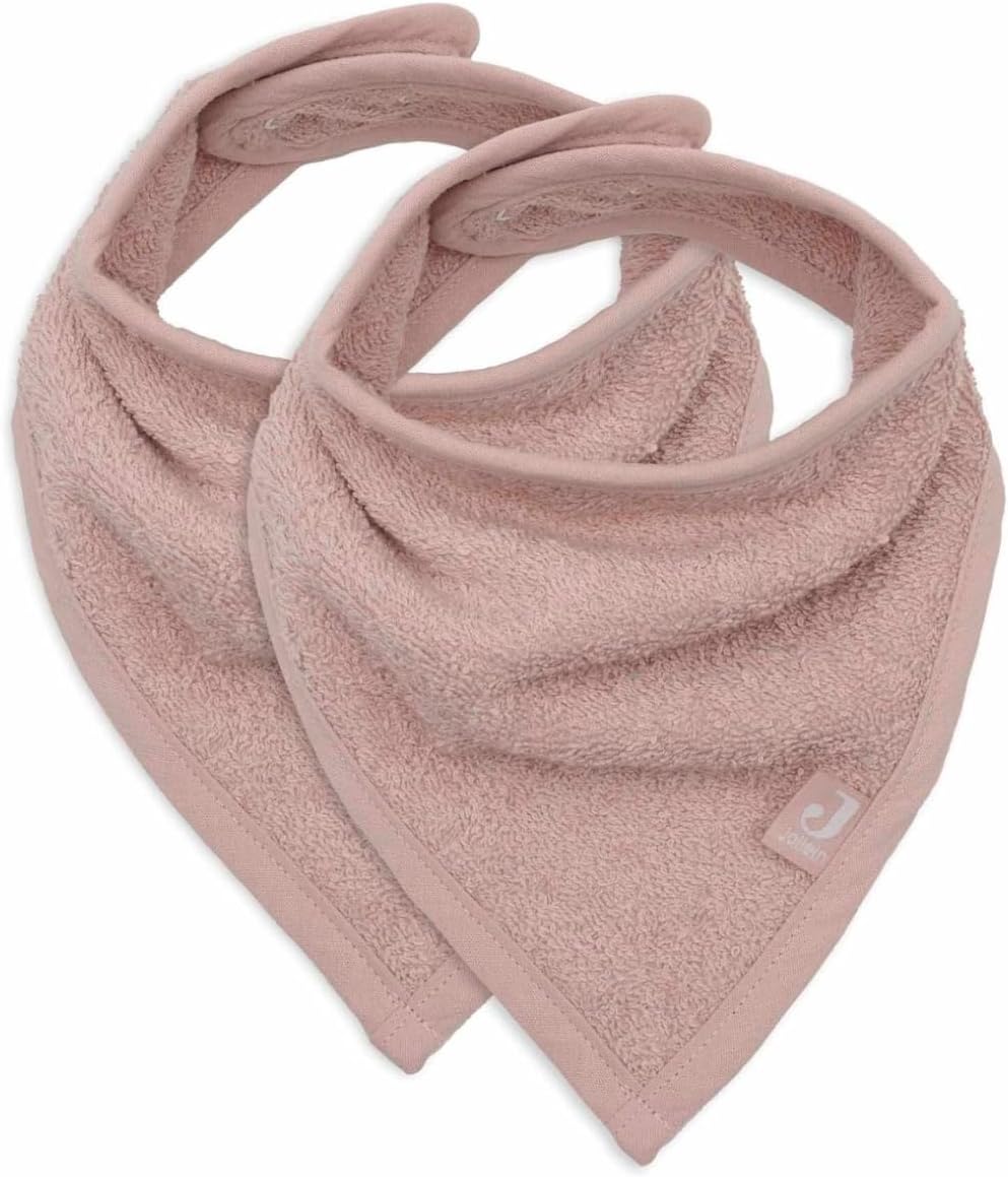 Thumbnail 6 de Jollein Bandana Lätzchen Halstuch 2er Set – 100% Baumwolle, Druckknöpfe, 37 x 24,5 cm