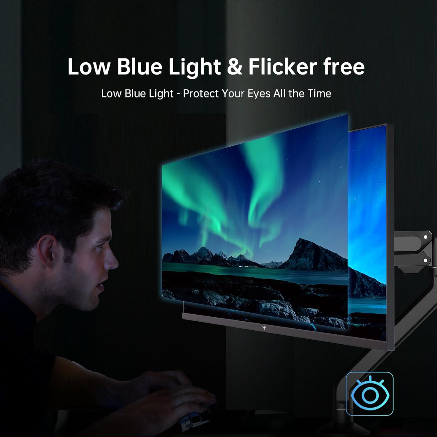 Thumbnail 5 de KTC H32T13 32-Inch 2K IPS Monitor (120Hz, 1440P) with G-Sync/FreeSync, HDR, and VESA Mount