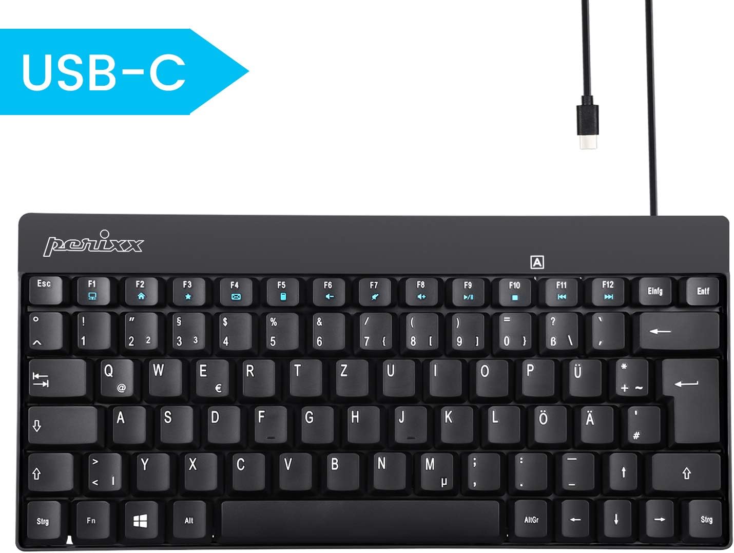 Thumbnail 6 de Perixx PERIBOARD-422 clavier mini USB C ⌚