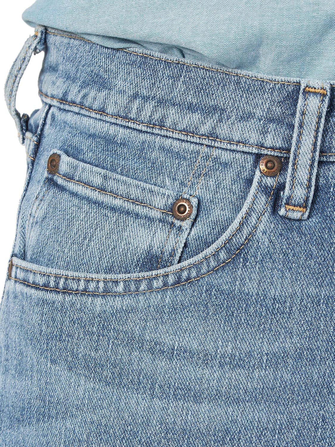 Detalle 2 de Wrangler Shorts en Jean Homme – coupe décontractée et polyvalente