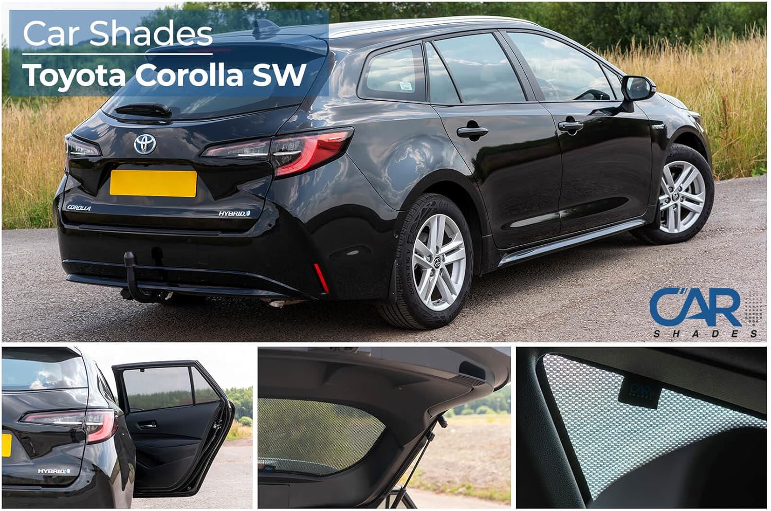 Detalle 2 de Car Shades Sonnenschutzblenden 6‑teilig für Toyota Corolla 2019