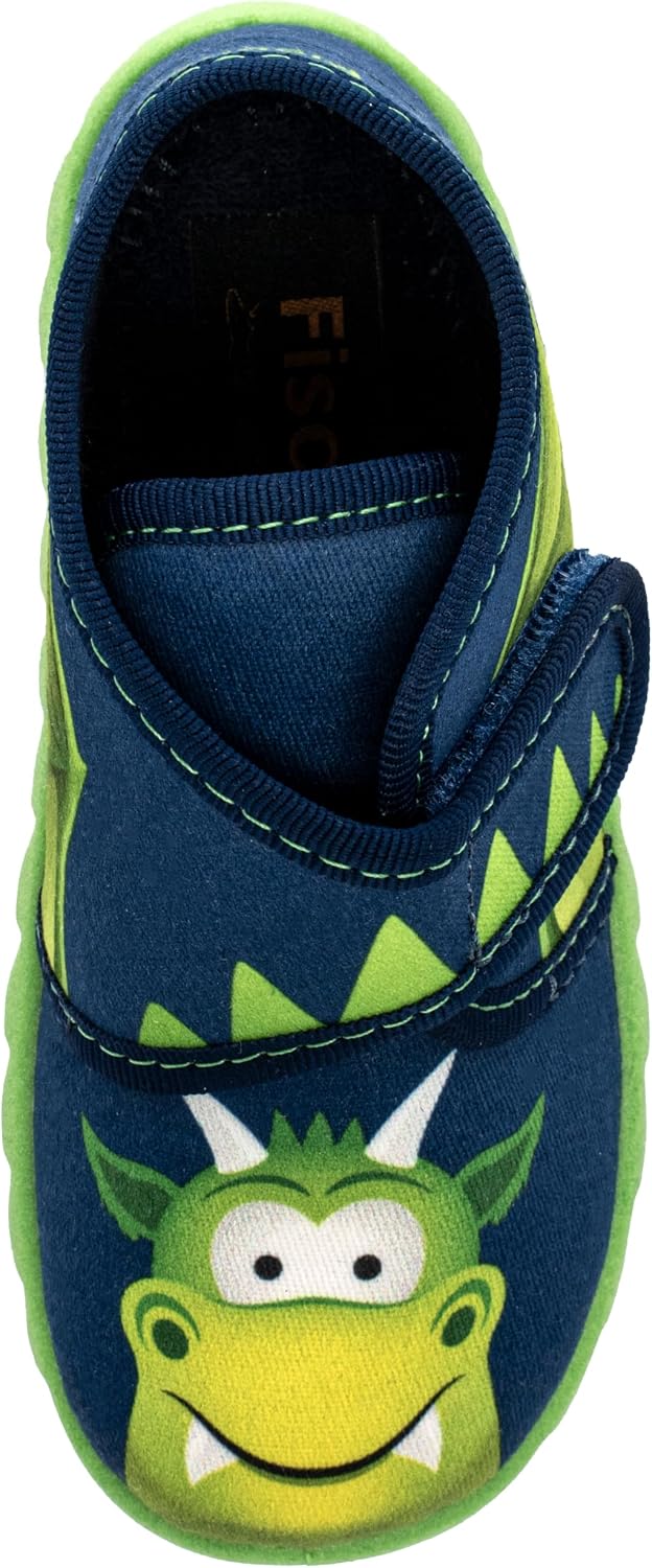 Detalle de Fischer Kinder Hausschuh Jungen Stiefel mit Drachen