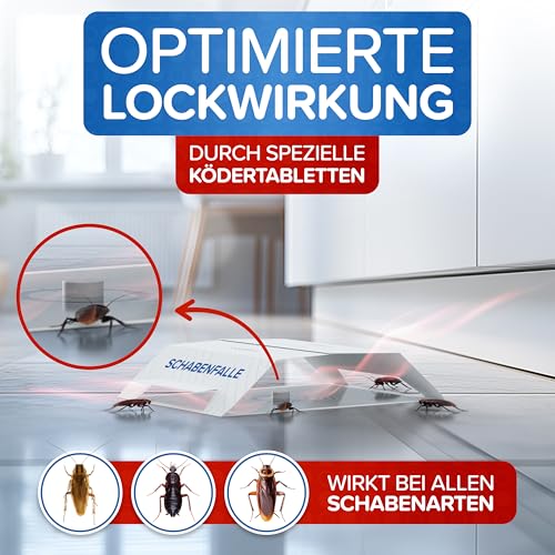 Thumbnail 2 de Patronus Schabenfalle [9X] mit effektiven & giftfreien Ködertabletten